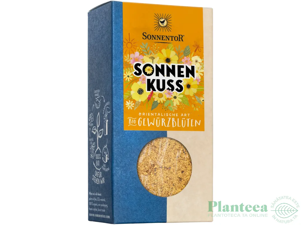 Condiment Sarutul Soarelui flori mirodenii eco 40g - SONNENTOR