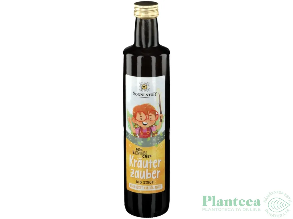 Sirop concentrat Elixir plante fara zahar eco 500ml - SONNENTOR