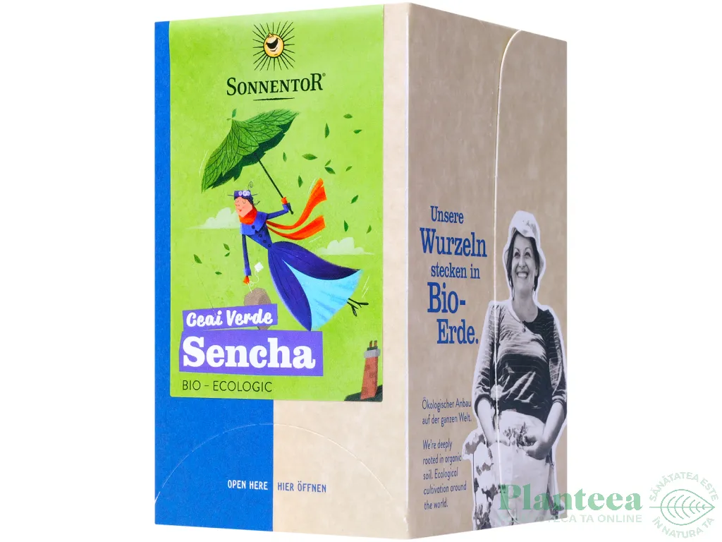 Ceai verde sencha eco 18dz - SONNENTOR