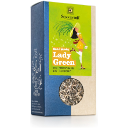 Ceai verde lemongrass Lady Green eco 90g - SONNENTOR