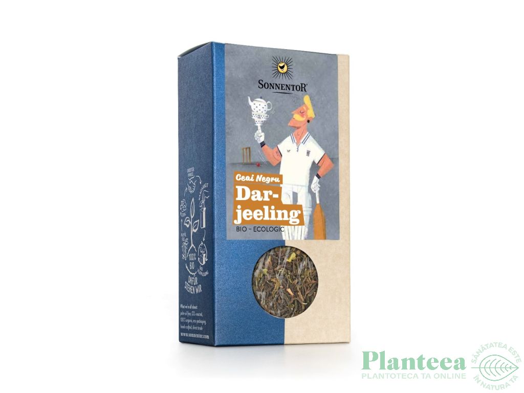 Ceai negru darjeeling eco 100g - SONNENTOR