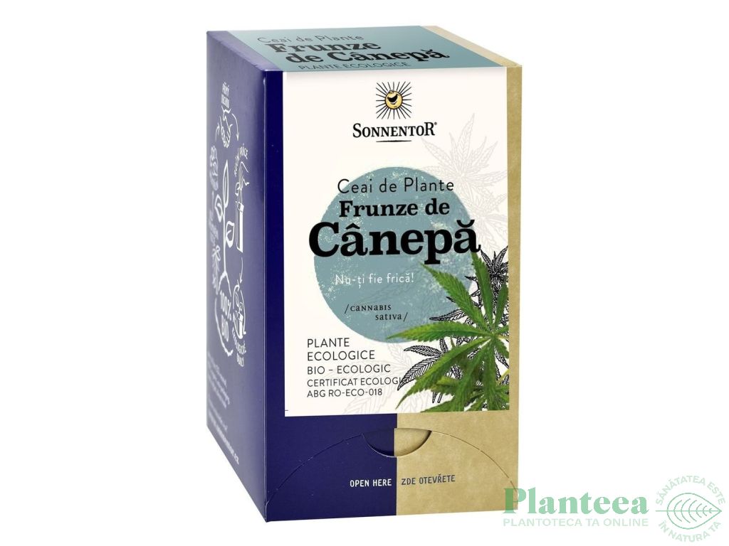 Ceai canepa frunze eco 18dz - SONNENTOR