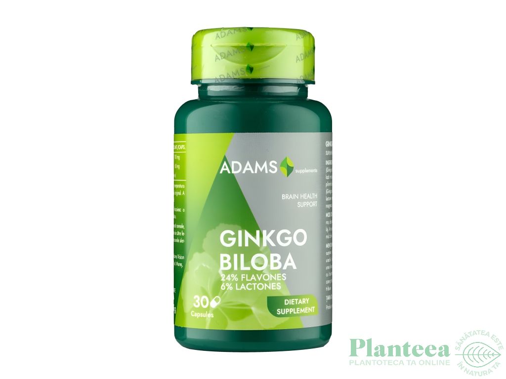 Ginkgo biloba 30cps - ADAMS SUPPLEMENTS