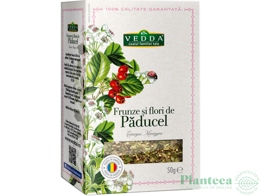 Ceai paducel flori frunze 50g - VEDDA