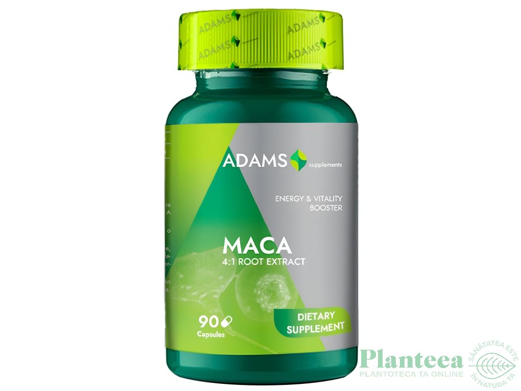 Maca 500mg 90cps - ADAMS SUPPLEMENTS