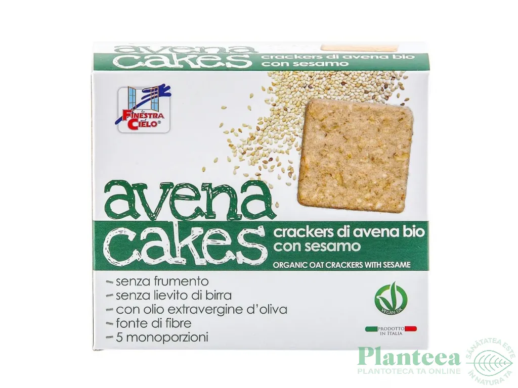 Crackers ovaz susan eco 250g - LA FINESTRA SUL CIELO