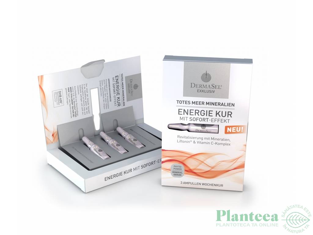 Tratament energizant 3x1ml - DERMASEL