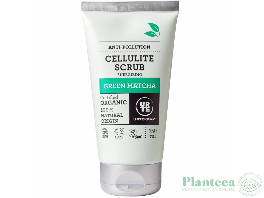 Scrub corp anticelulita matcha micro alge chilli 150ml - URTEKRAM