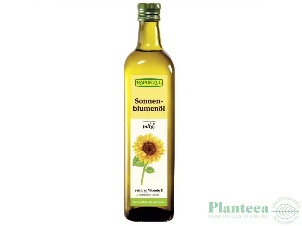 Ulei fl soarelui fin dezodorizat eco 750ml - RAPUNZEL