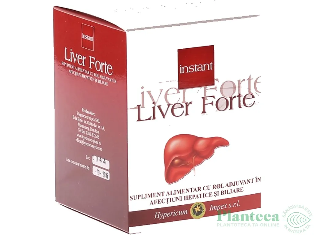 Ceai instant Liver forte 70g - HYPERICUM
