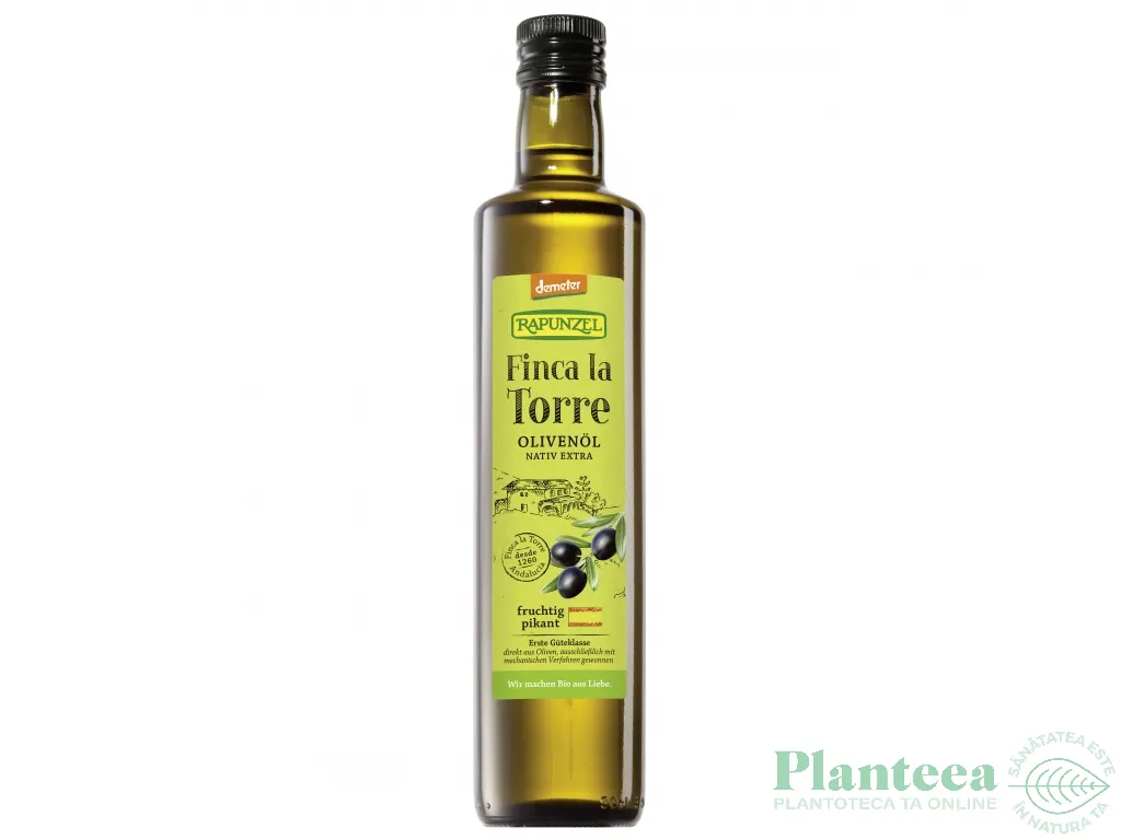 Ulei masline extravirgin Finca la Torre eco 500ml - RAPUNZEL