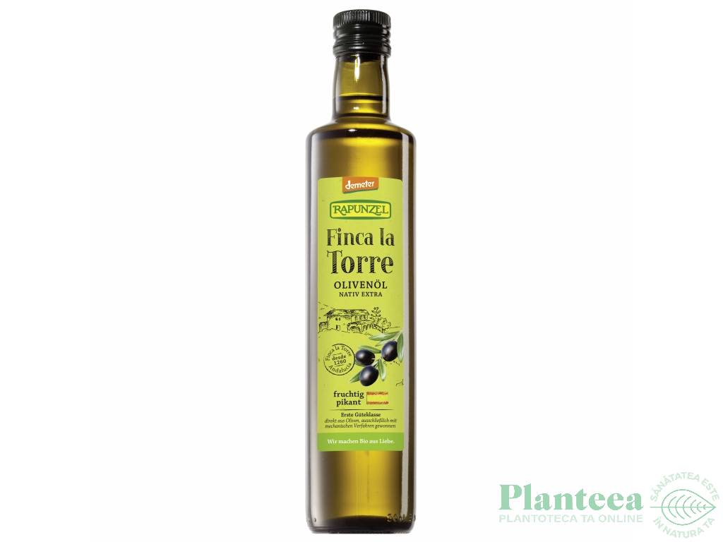 Ulei masline extravirgin Finca la Torre eco 500ml - RAPUNZEL