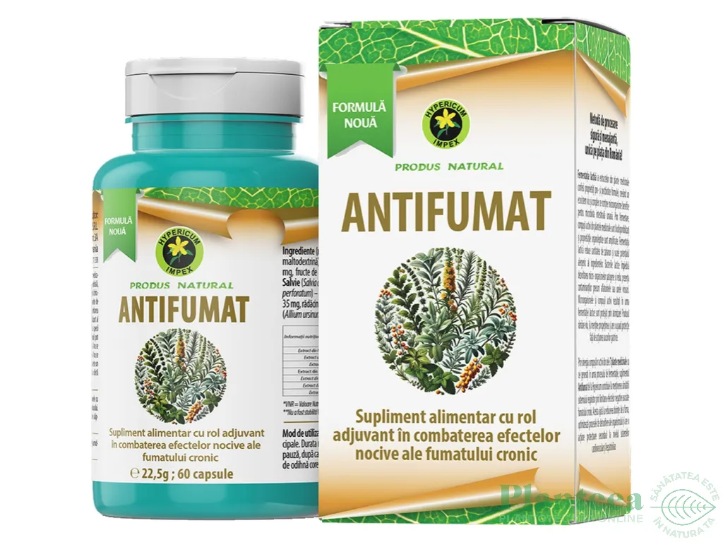 Antifumat 60cps - HYPERICUM