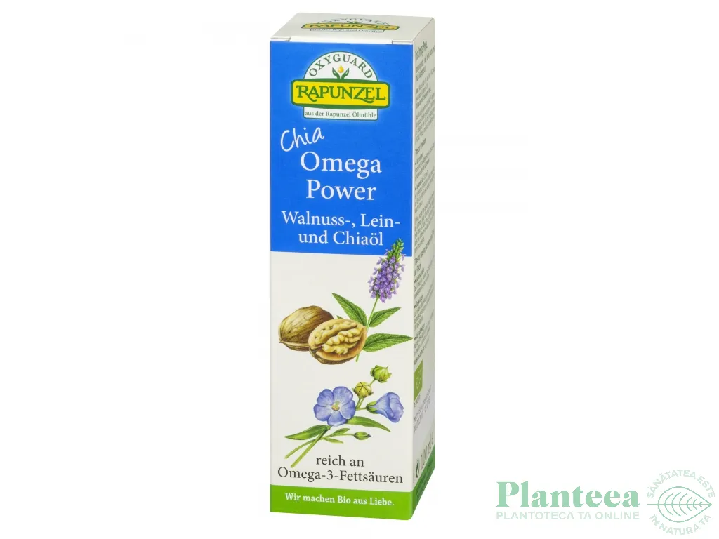 Ulei nuca in chia Omega Power eco 100ml - RAPUNZEL
