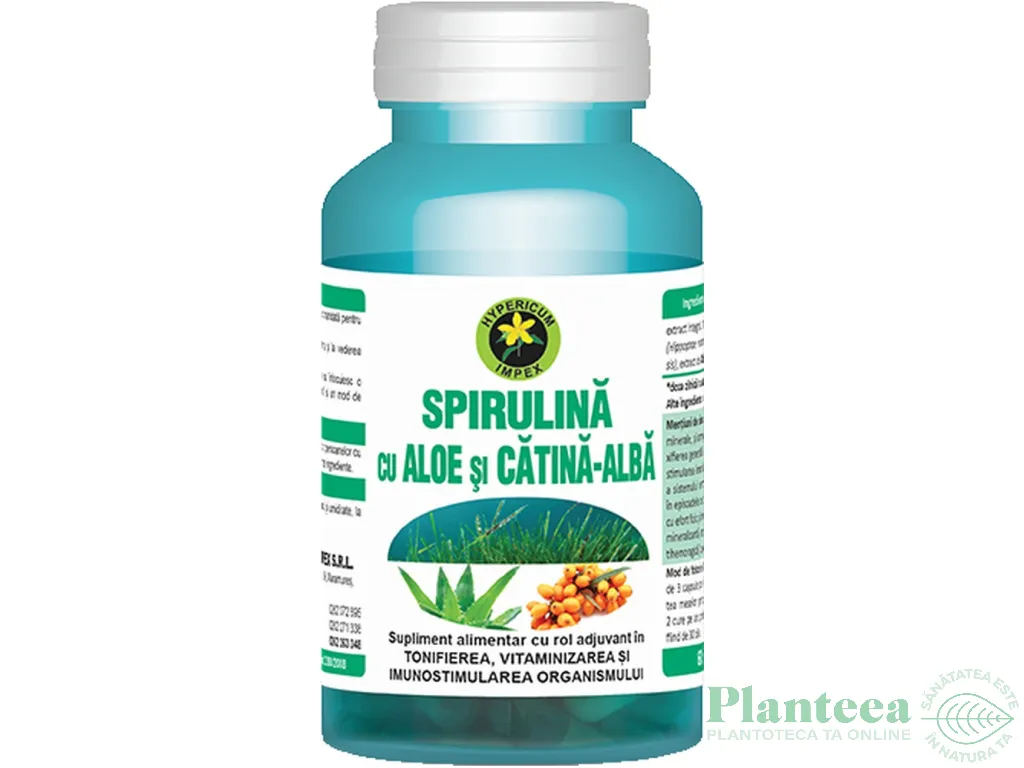 Spirulina aloe catina 60cps - HYPERICUM