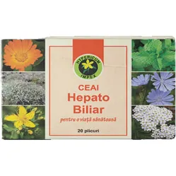 Ceai hepato biliar 20dz - HYPERICUM