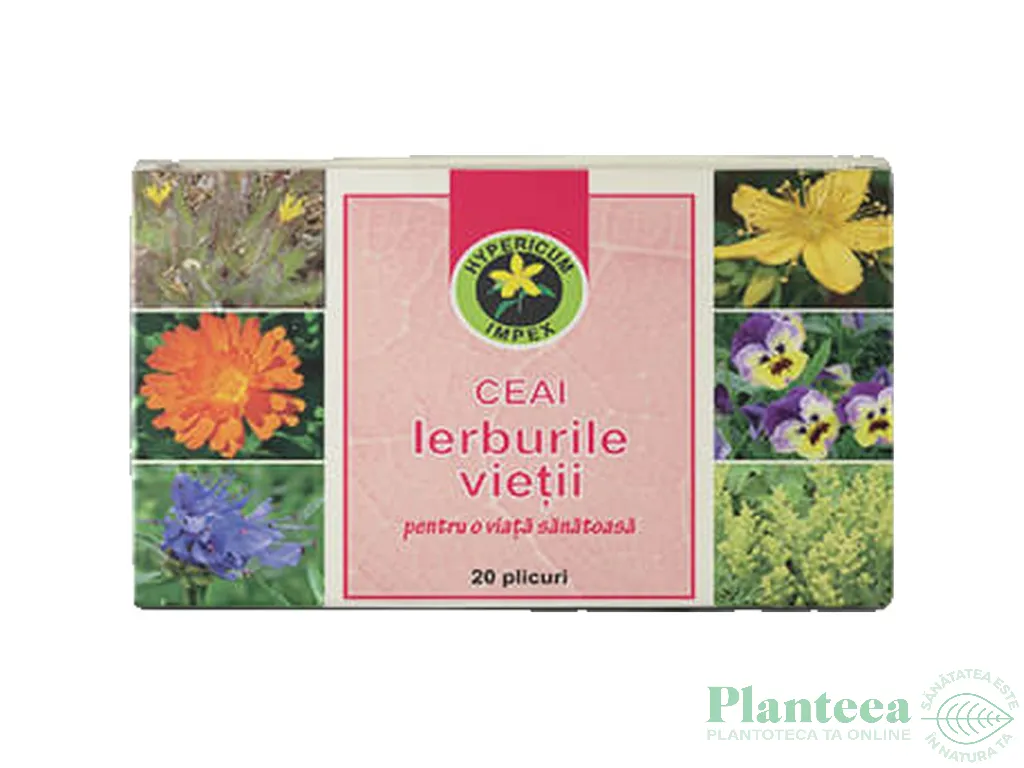 Ceai ierburile vietii 20dz - HYPERICUM