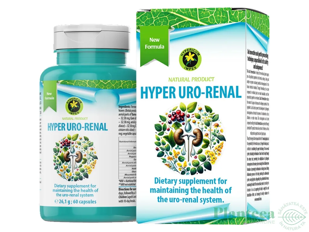 Hyper uro renal 60cps - HYPERICUM