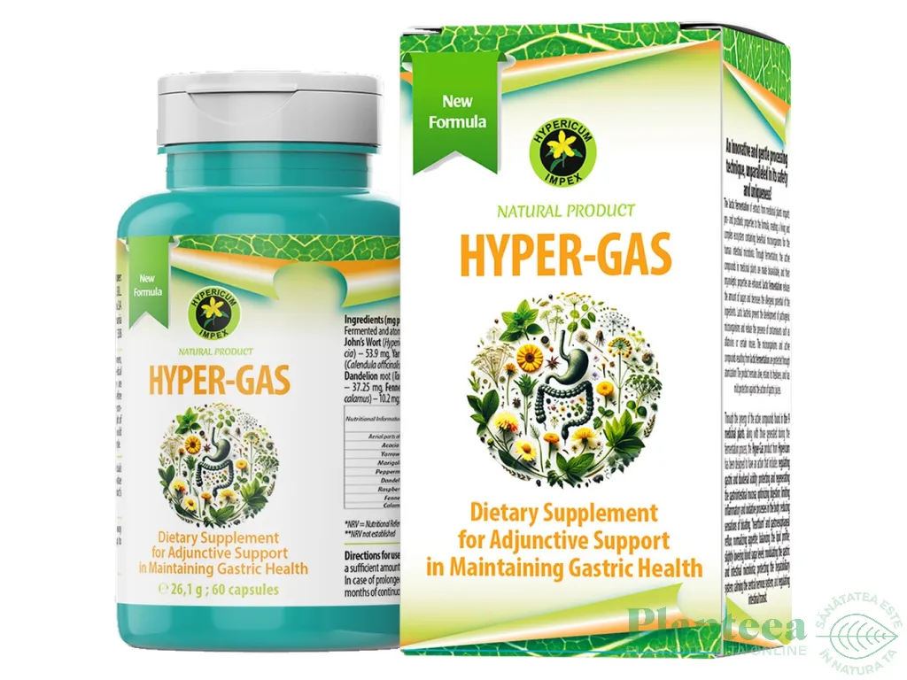 Hyper gas 60cps - HYPERICUM