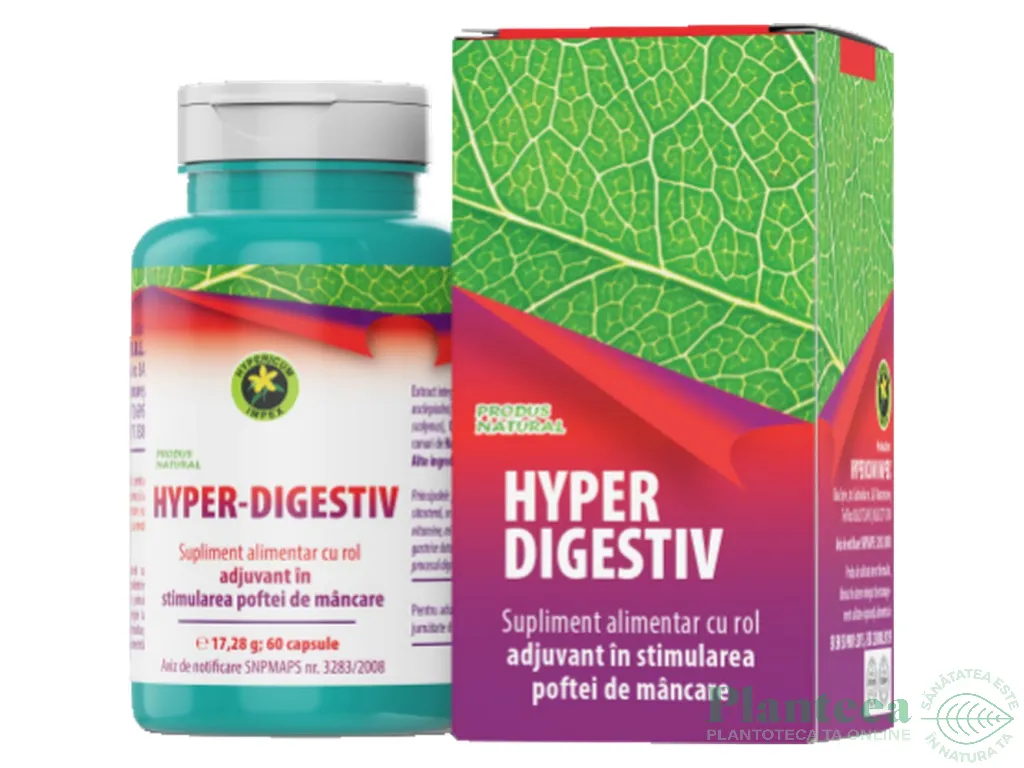 Hyper digestiv 60cps - HYPERICUM