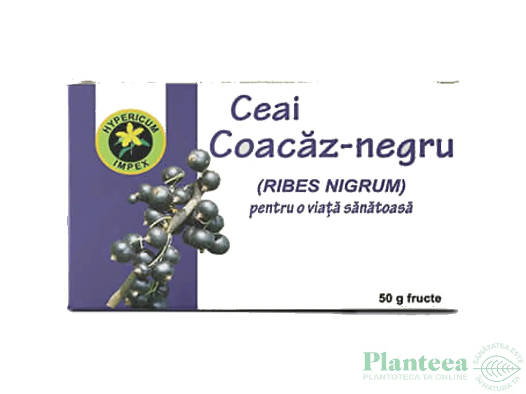 Ceai coacaze negre 50g - HYPERICUM