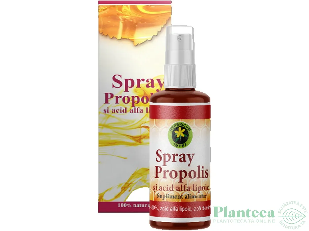 Spray propolis acid alfa lipoic 50ml - HYPERICUM
