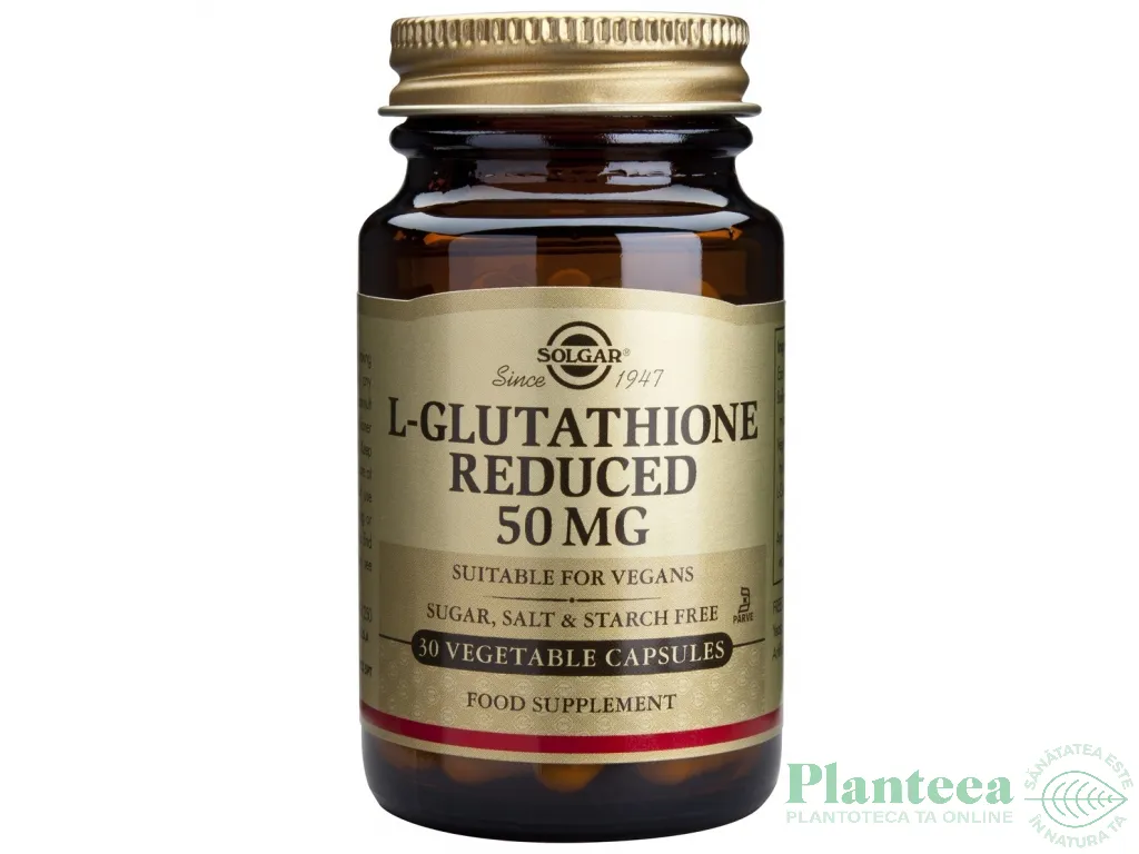 Lglutathione reduced 50mg 30cps - SOLGAR