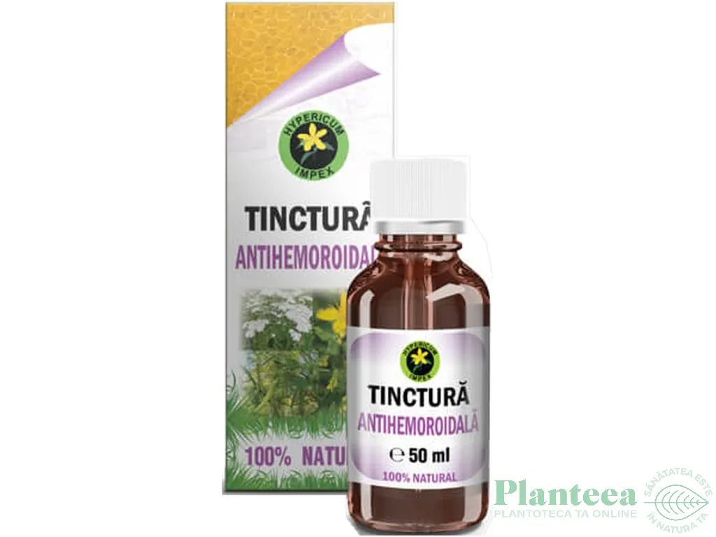 Tinctura Antihemoroidala 50ml - HYPERICUM