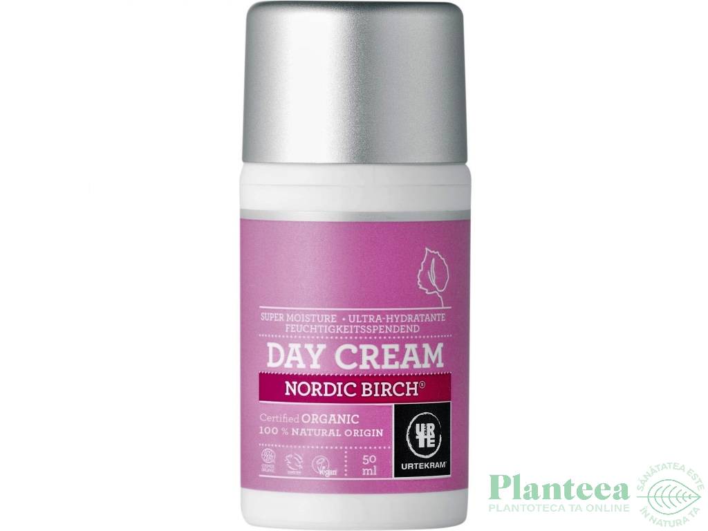 Crema zi hidratanta mesteacan nordic 50ml - URTEKRAM