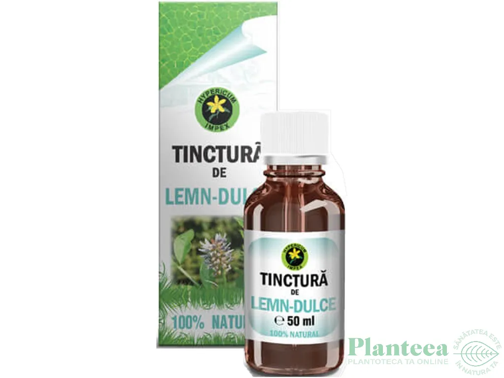 Tinctura lemn dulce 50ml - HYPERICUM