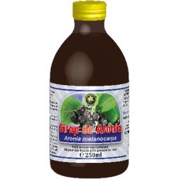 Sirop aronia cu zahar invertit 250ml - HYPERICUM