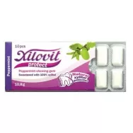 Guma mestecat xylitol menta salbatica 10,8g - XILOVIT