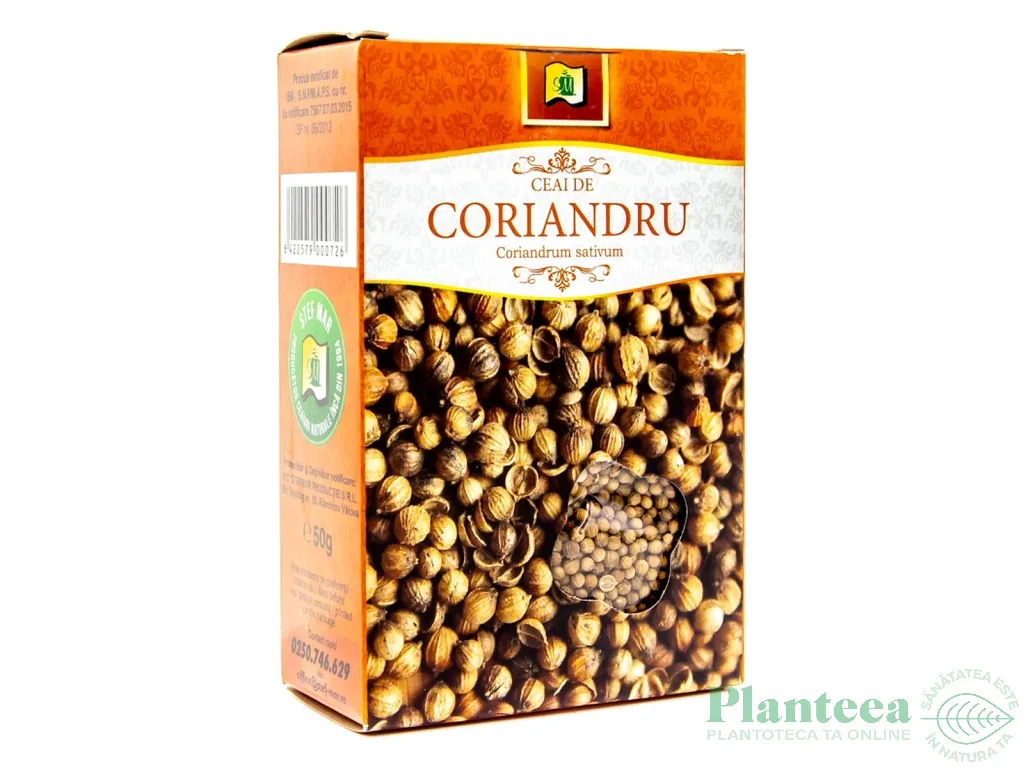 Ceai coriandru 50g - STEFMAR