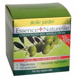 Crema antirid ulei masline colagen elastina ten uscat matur 50ml - BELLE JARDIN