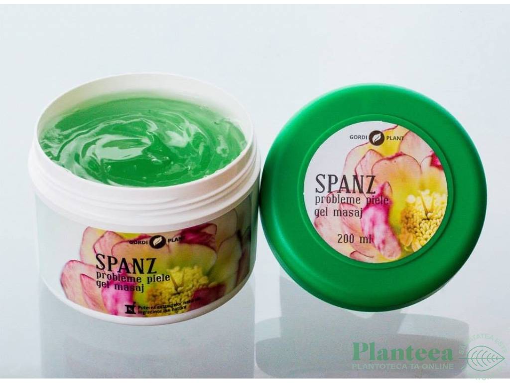 Gel masaj spanz 200ml - GORDI PLANT