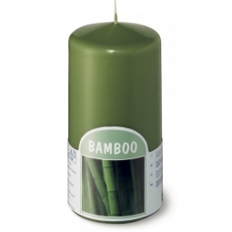 Lumanare parfumata stalp 33h bamboo 260g - BOLSIUS