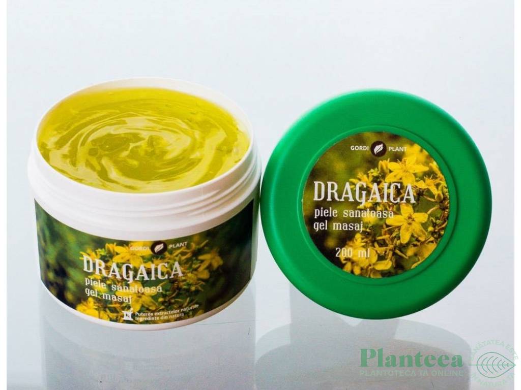 Gel masaj dragaica 200ml - GORDI PLANT