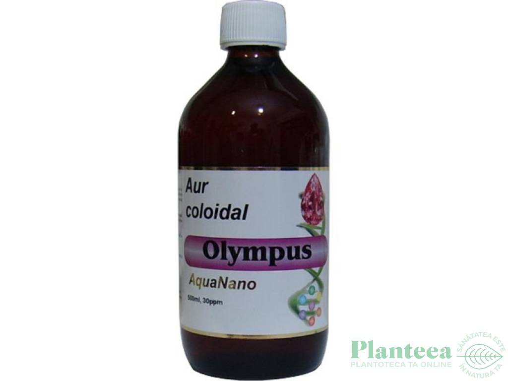 Aur coloidal 30ppm Olimpus 200ml - AQUA NANO