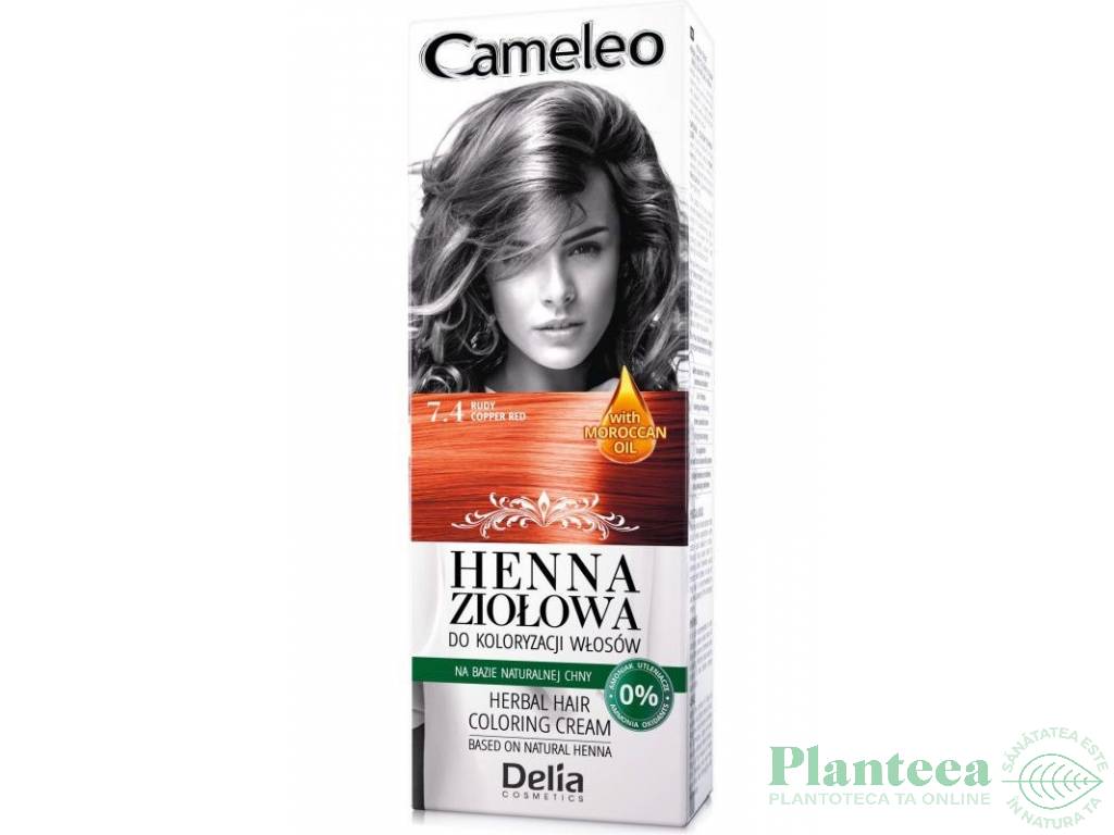 Vopsea par henna 7.4 50ml - CAMELEO