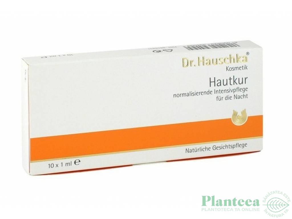 Complex normalizator intensiv noapte Hautkur 10fl - DR HAUSCHKA