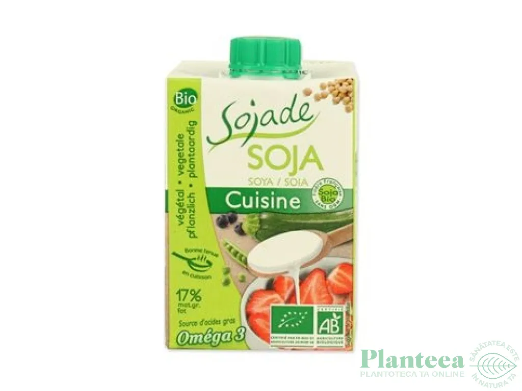 Smantana vegana soia 200ml - SOJADE