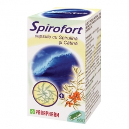 Spirofort [spirulina catina] 60cps - PARAPHARM