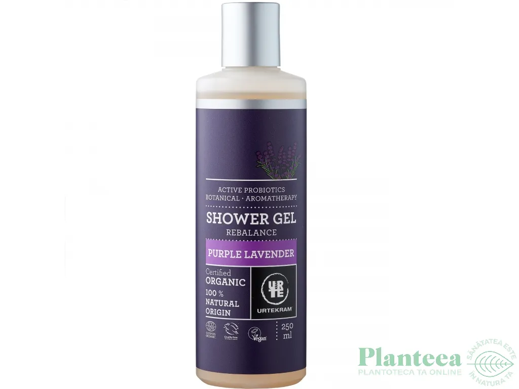Gel dus aromoterapeutic lavanda probiotice 250ml - URTEKRAM