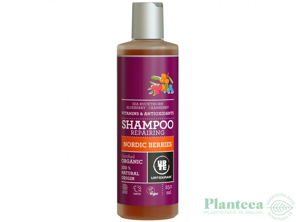 Sampon reparator fructe padure toate tipurile par 250ml - URTEKRAM