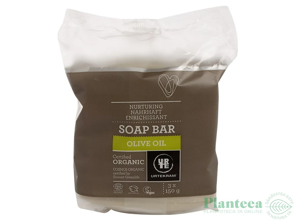 Sapun hranitor ulei masline 3x150g - URTEKRAM