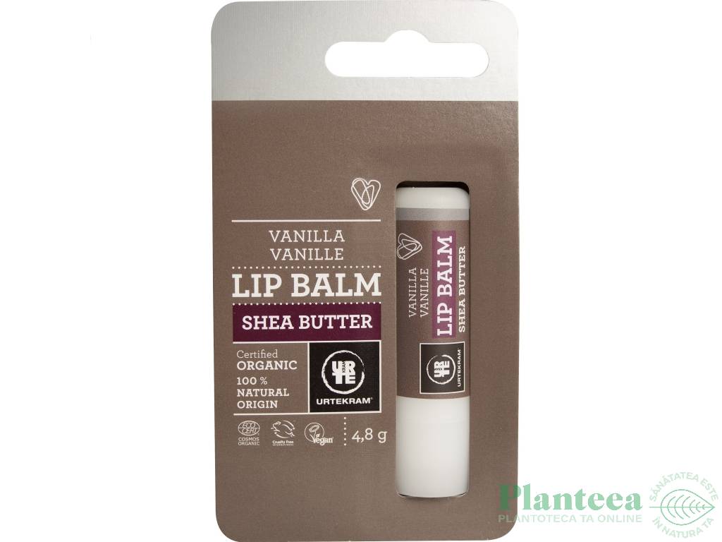 Balsam buze unt shea vanilie 4,8g - URTEKRAM