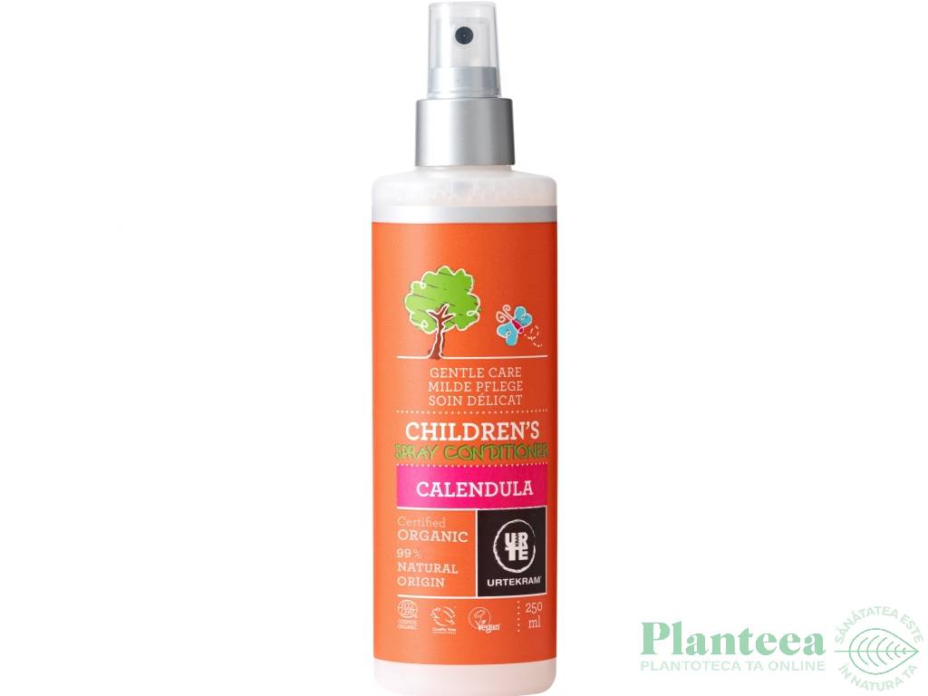 Balsam spray par fara clatire delicat galbenele copii 250ml - URTEKRAM