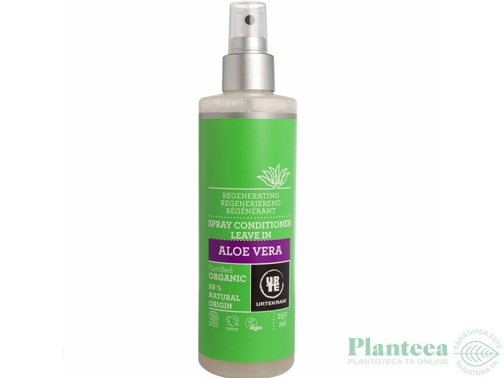 Balsam spray par fara clatire regenerant aloe vera 250ml - URTEKRAM