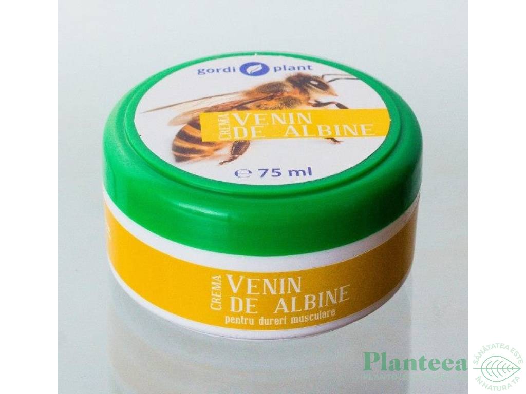 Crema venin albine dureri musculare 75ml - GORDI PLANT