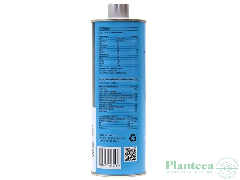 Ulei masline extravirgin premium 500ml - YANNI`S FAMILY